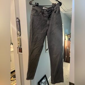 Abercrombie and fitch high rise jeans